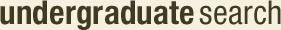 Undergraduate Search