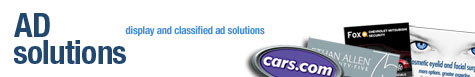 Ad Solutions: Display and classified ad solutions