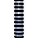 Black And Silver Foil Serpentine 2pk