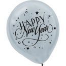 Printed Gold, Black, Silver, Latex Balloons