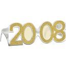 2008 Black, Silver, And Gold Glasses