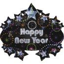 28" Prismatic Happ New Year Marquee Super Shape