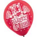 11" Latex New Years Balloons