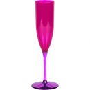 Jewel Tone Champagne Glasses Assorted