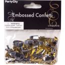 Silver And Gold Confetti