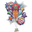 Happy New Year Balloon Bouquet Metallic