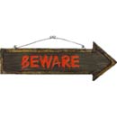 Beware Sign