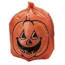 Pumpkin Lawn Bag (Count: 10)